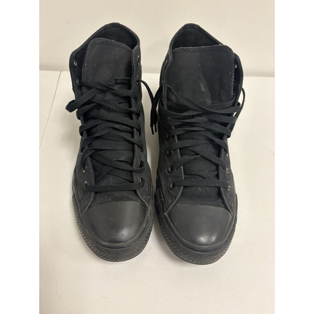 Converse Chuck Taylor All Star High Top Shoe Unisex 10 Triple Black Athletic